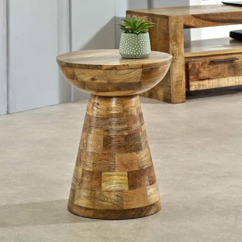 Evocation Mushroom Style Side Table - Image 3