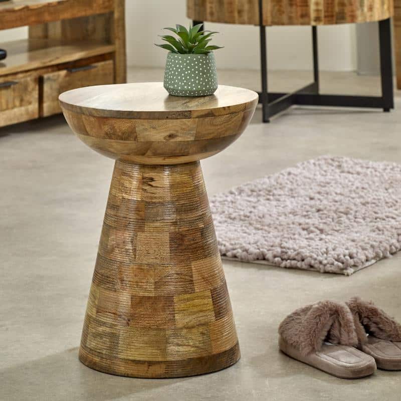 Evocation Mushroom Style Side Table - Image 4