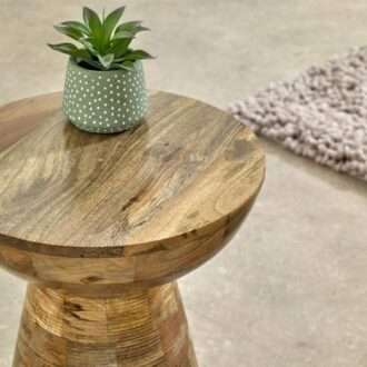 Evocation Mushroom Style Side Table