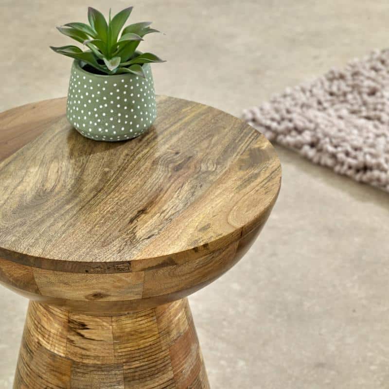 Evocation Mushroom Style Side Table - Image 2