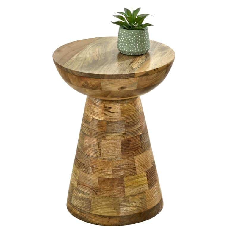 Evocation Mushroom Style Side Table