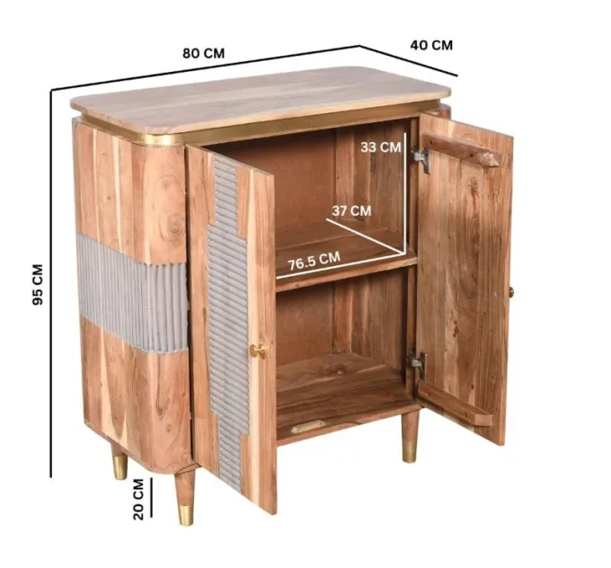 acacio 2 door sideboard