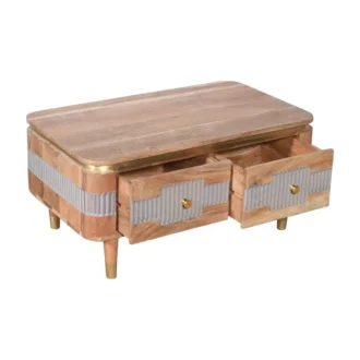 Acacio 2 Drawer Coffee Table