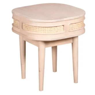 Hugo Cane 1 Drawer Table