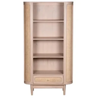 hugo cane 1 drawer bookcase