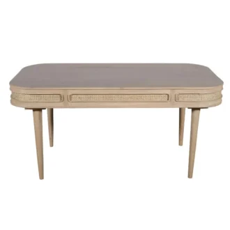 hugo cane dining table