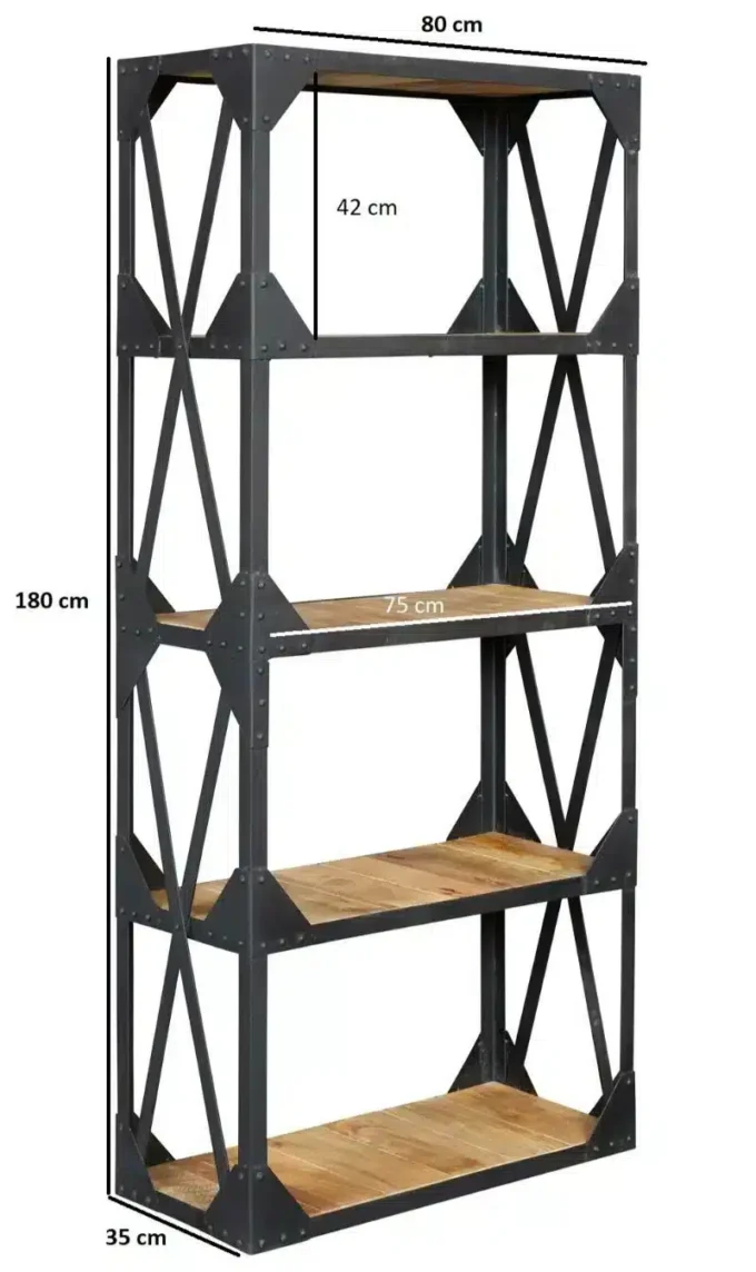 Evocation Tall Open Bookcase - Image 6