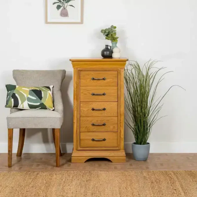 Franco 5 Drawer Wellington Chest - Image 19