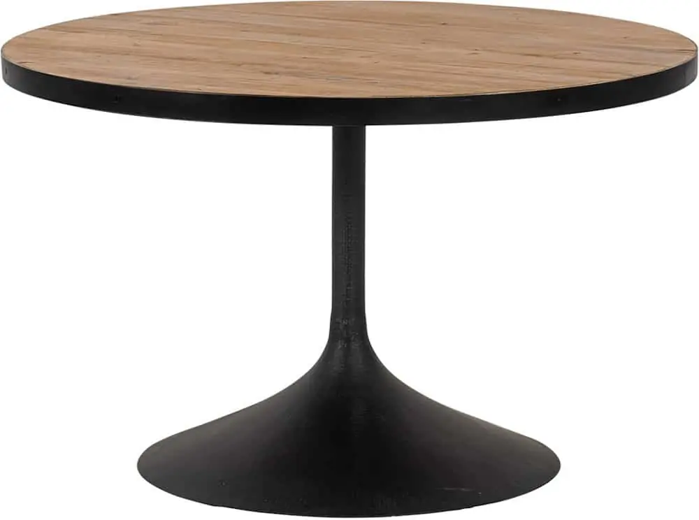 Evocation Laquered Pine Round Dining Table