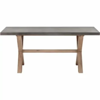 Evocation Grey Concrete Large Dining Table