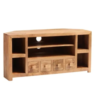 tokonoma 4 drawer corner cabinet