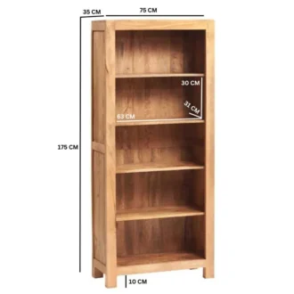 Tokonoma 5 Shelf Tall Bookcase