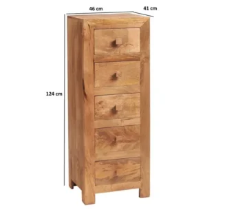 Tokonoma 5 Drawer Tall Chest