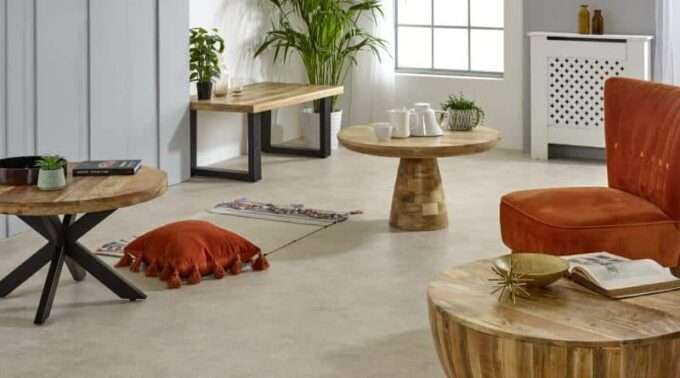 Evocation Mushroom Style Coffee Table - Image 6