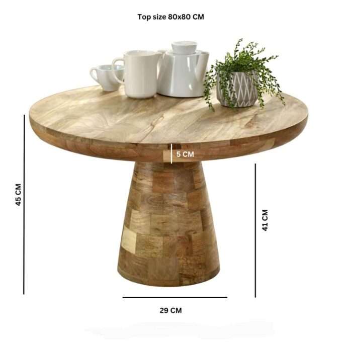 Evocation Mushroom Style Coffee Table - Image 8