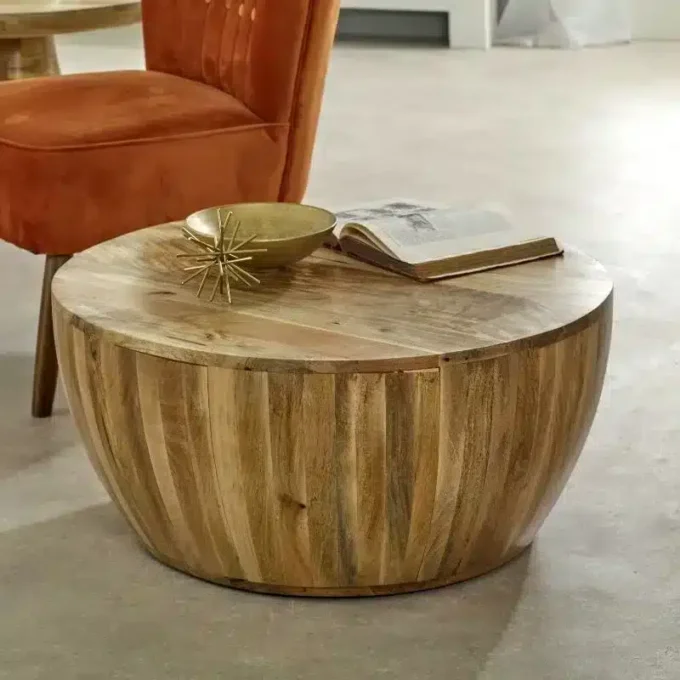 Evocation Drum Coffee Table - Image 5