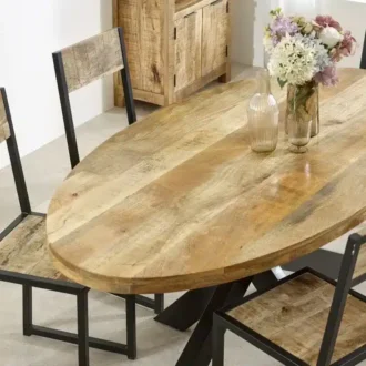 Evocation Oval 6/8 Seat Dining Table