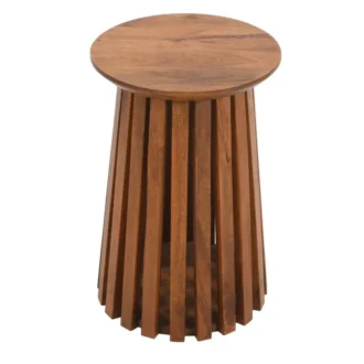 Slattio Rounded Side Table