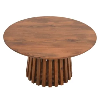 Slattio Rounded Coffee Table