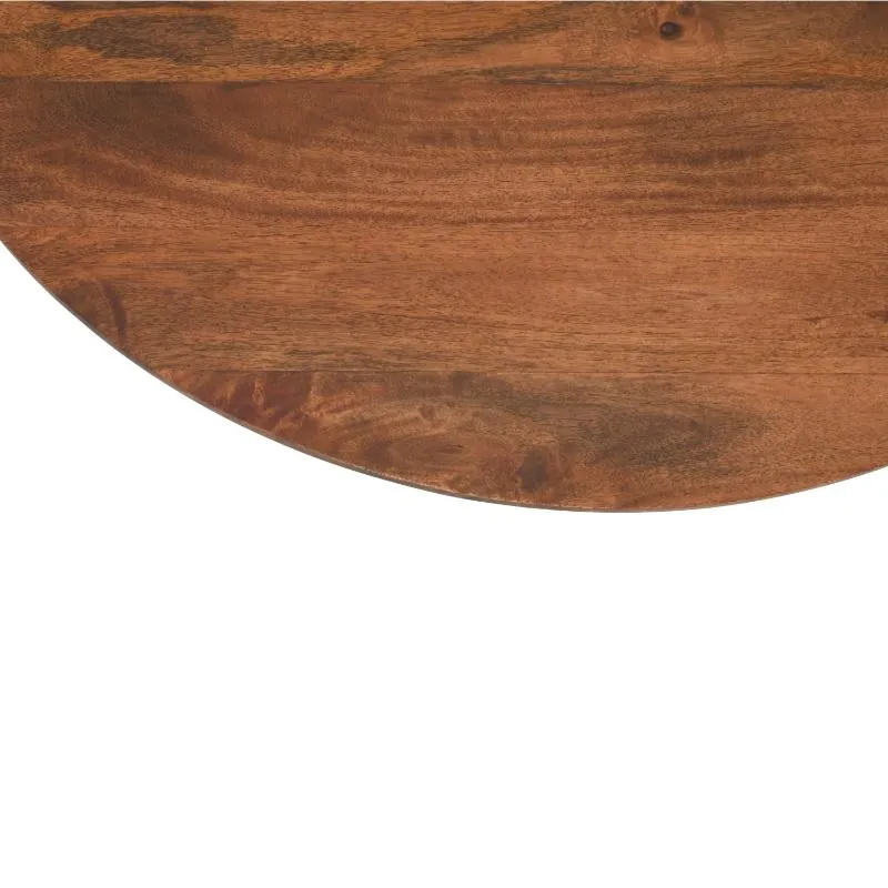 slattio rounded coffee table