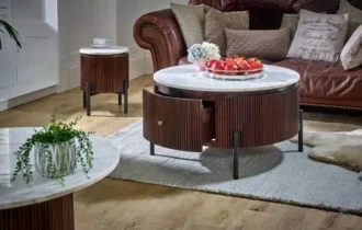 Slattio Round Coffee Table