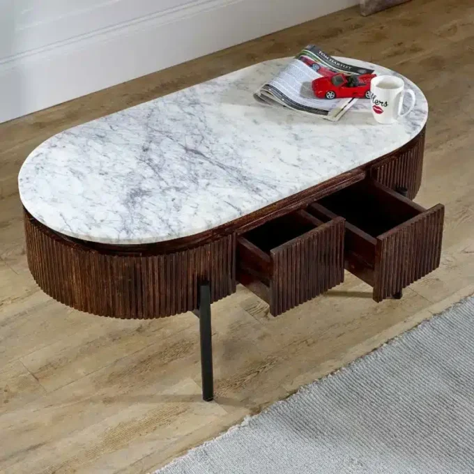 Slattio Rectangle Coffee Table - Image 6