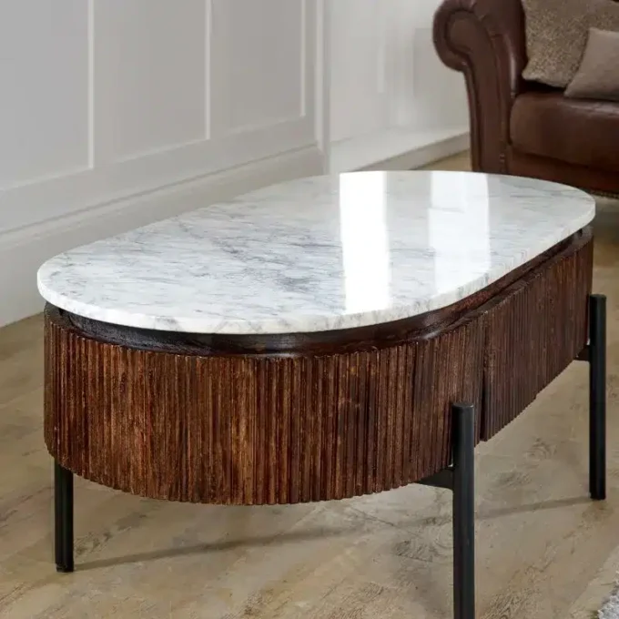 Slattio Rectangle Coffee Table - Image 7