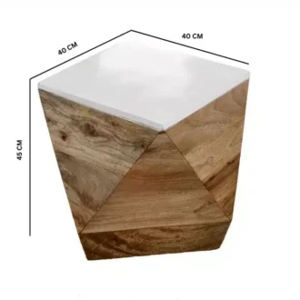 Alfonse Polygonal Side Table