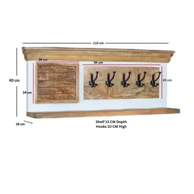Alfonse Wall Coat Rack - Image 11