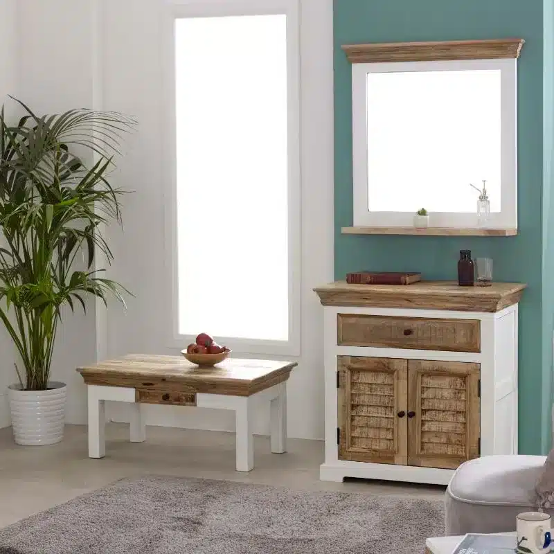 Alfonse Wall Mirror With Shelf - Image 3