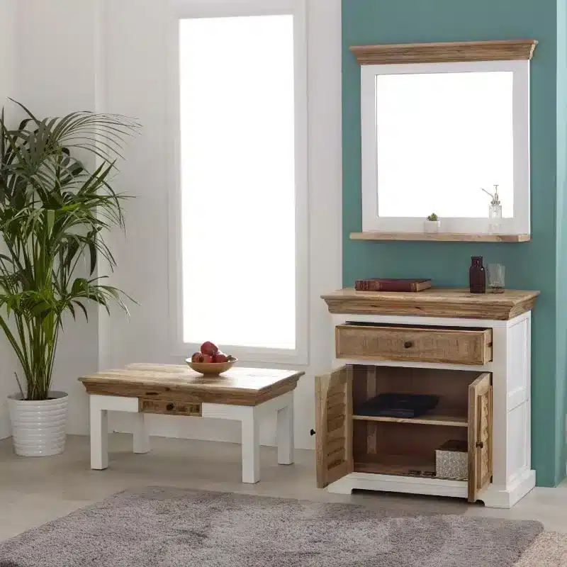 Alfonse Wall Mirror With Shelf - Image 4