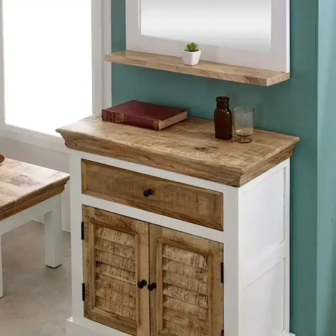 Alfonse Wall Mirror With Shelf - Image 6