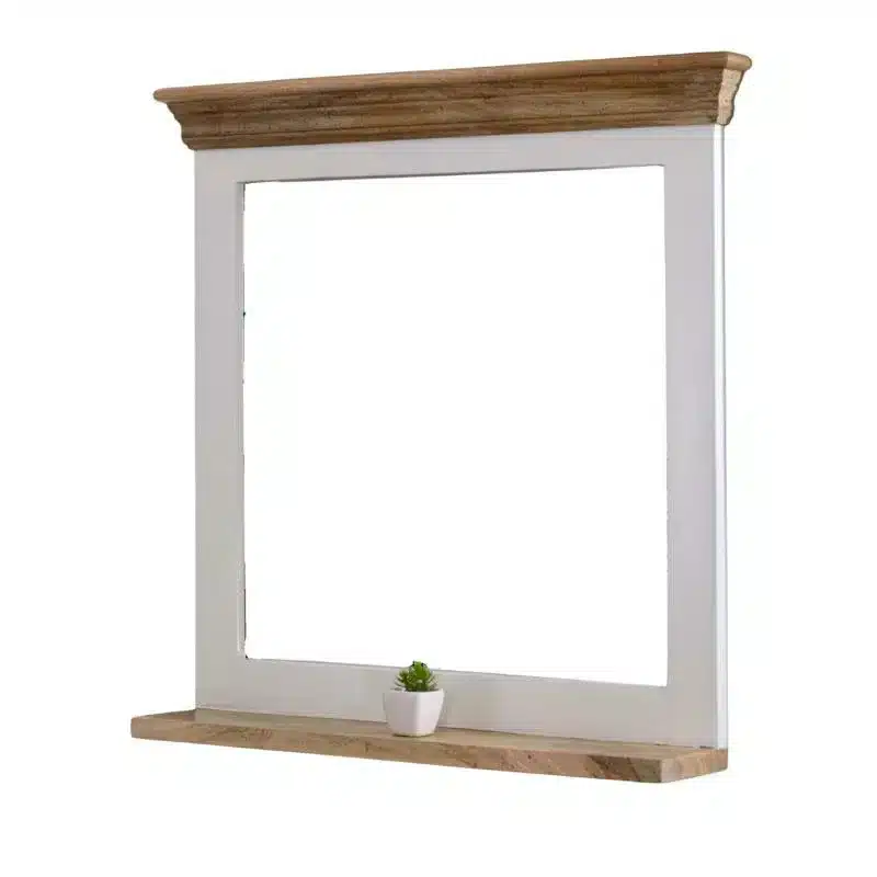 Alfonse Wall Mirror With Shelf