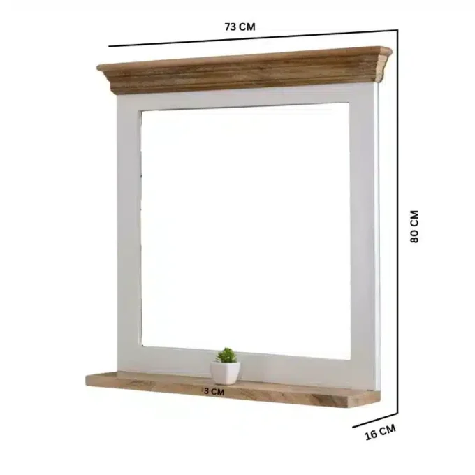 Alfonse Wall Mirror With Shelf - Image 12