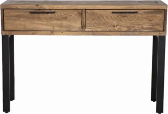 pluto 2 drawer console table