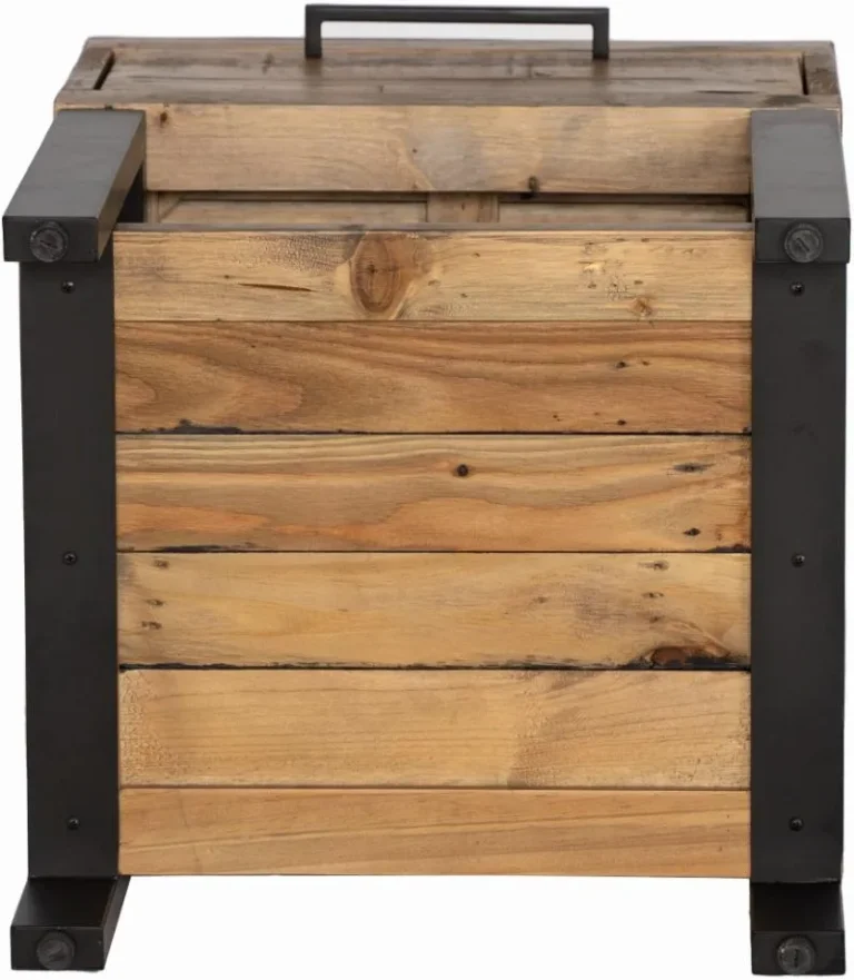 pluto 1 drawer lamp table