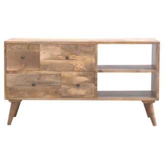 Nordic 4 Drawer Media Unit