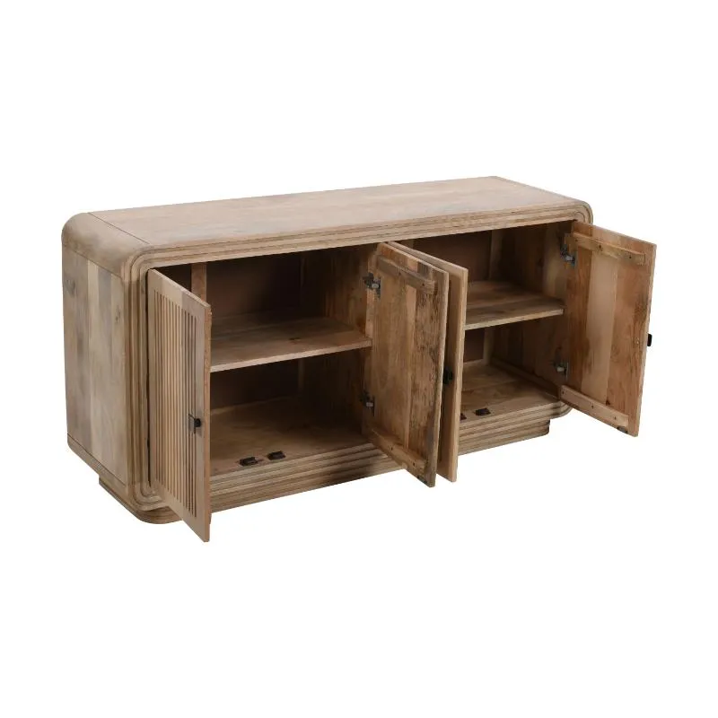 hugo carved 4 door sideboard