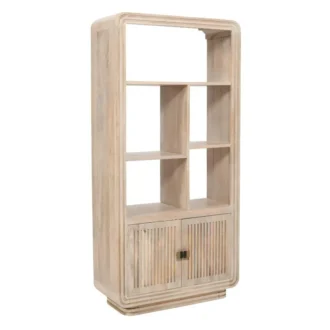 Hugo Carved 2 Door Bookcase