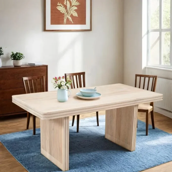 hugo carved dining table