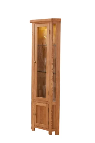 Sofia Corner Glass Display Cabinet