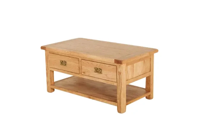 sofia 2 drawer coffee table