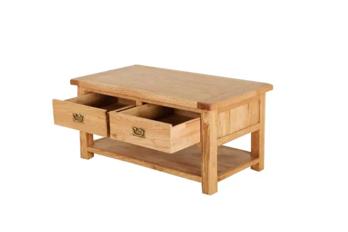 sofia 2 drawer coffee table