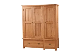 sofia triple 2 drawer wardrobe