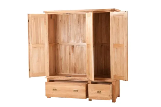sofia triple 2 drawer wardrobe