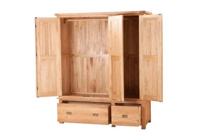 sofia triple 2 drawer wardrobe