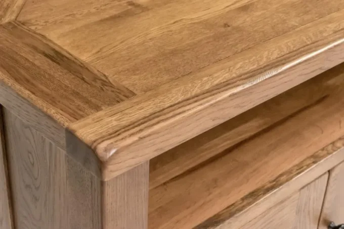 solidus 3 drawer media cabinet/sideboard