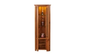 Solidus Corner Glass Display Cabinet