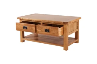 Solidus 2 Drawer Coffee Table