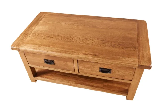 solidus 2 drawer coffee table